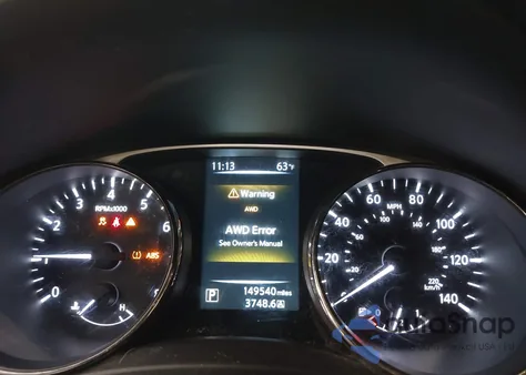 2016 Nissan Rogue Sl из США, поврежденный, VIN KNMAT2MV5GP670433